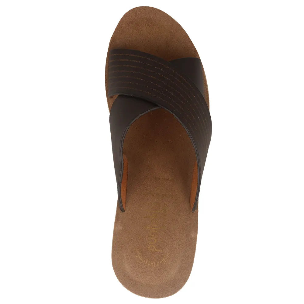 0449-Women’s Slip-On Wedge Slides