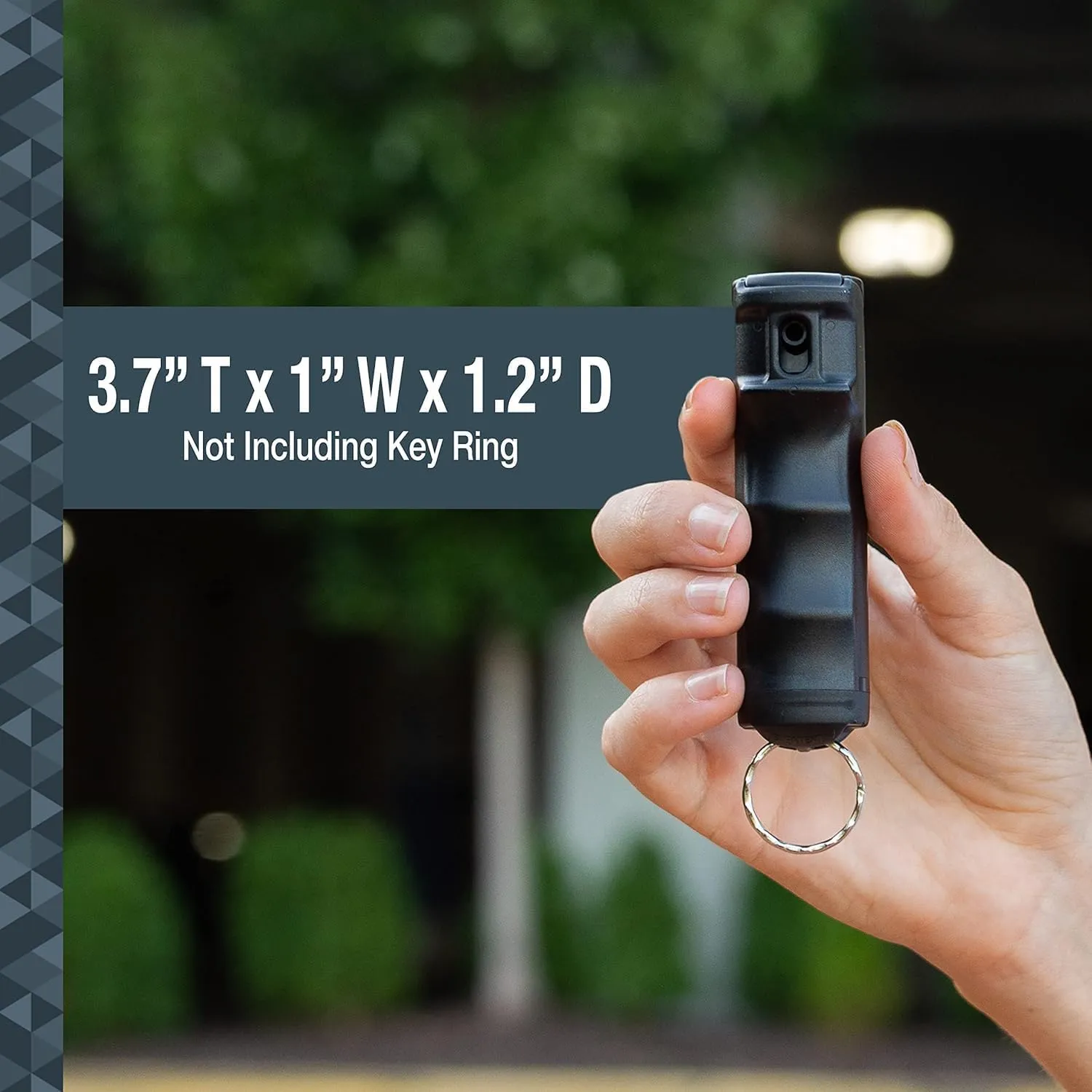 (1-4 Pieces) Women's Safety Defense Pepper Spray Keychain Women's Accessories - Range 16 feet with Safety Flap - Peppers Pray for Your Safety