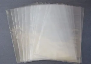 12x18" 250 PCS PVC Shrink Film Wrap Flat Bag with Vent Hole 100 Ga Packaging