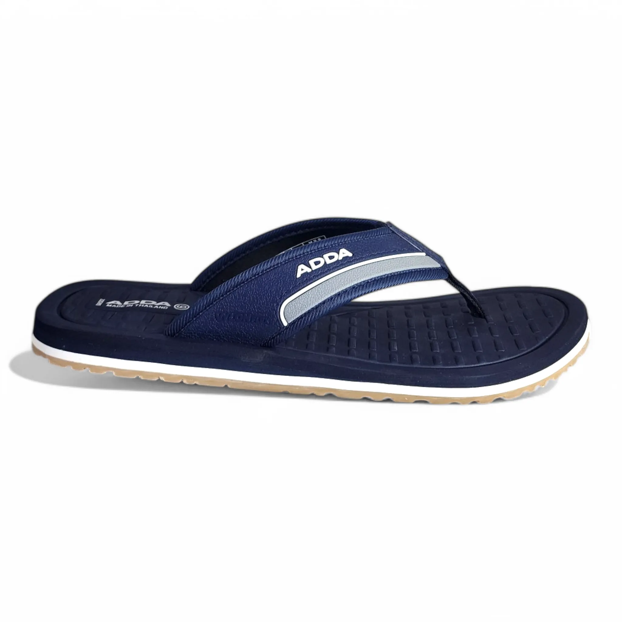 ADDA DEFENDER3 NAVY Men's Slipper/Chapple/Flip flop