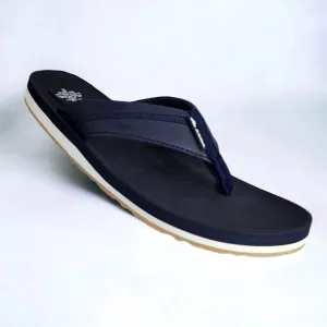 ADDA JAMES1 NAVY Men's Slipper/Chapple/Flip flop