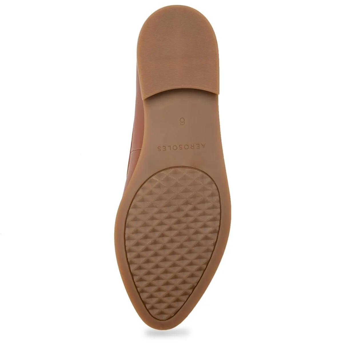 Aerosoles Women's East Side Loafer, Dark Tan Leather, 8.5 Wide