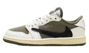 Air Jordan 1 Retro Low OG SP "Travis Scott Medium Olive" Pre-School