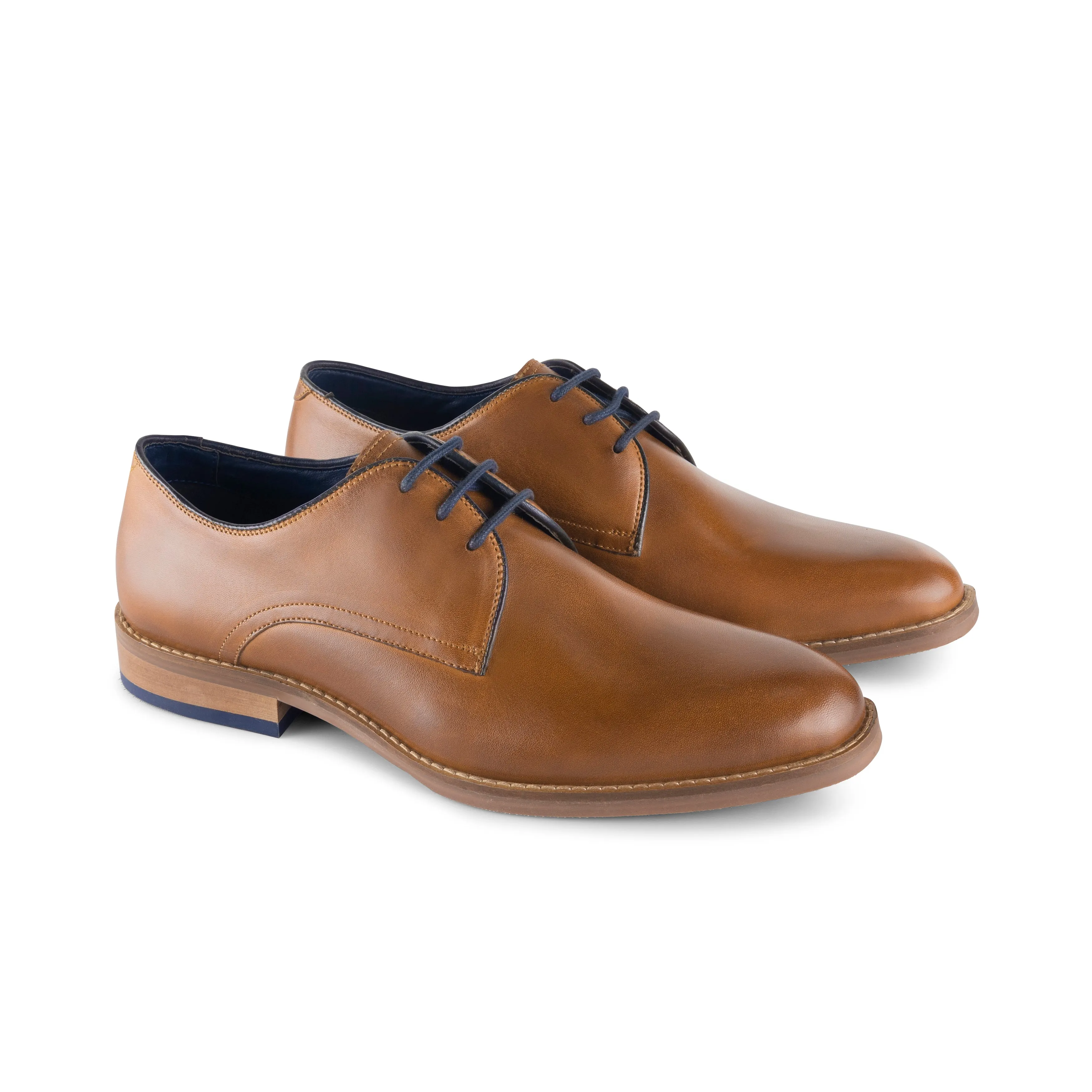 Alex Men's Derby Shoe - TAN