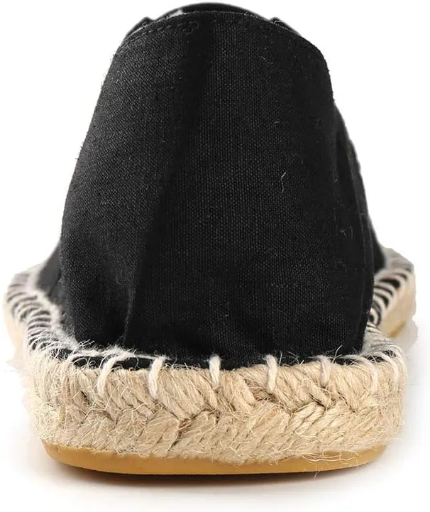 Alexis Leroy Men's Fashion Casual Canvas Slip on Flat Espadrilles