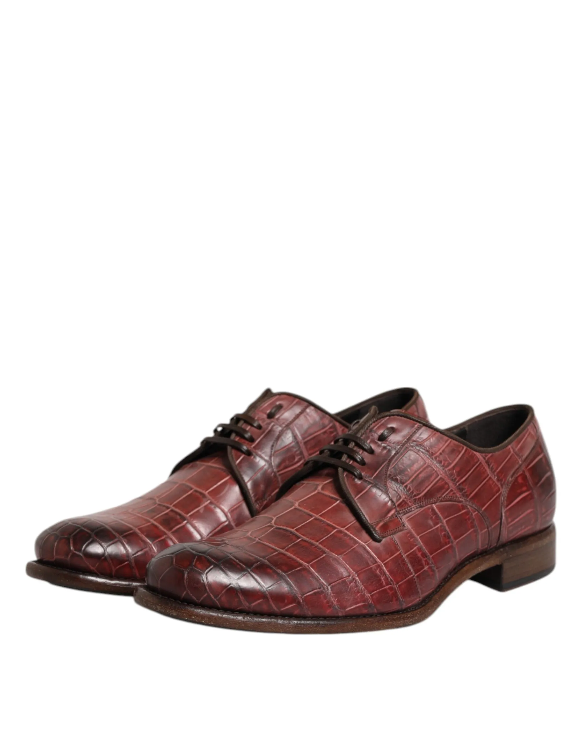 & Lace Burgundy Derby Durable Dolce Shoes Leather Dress Gabbana Machine learning Up