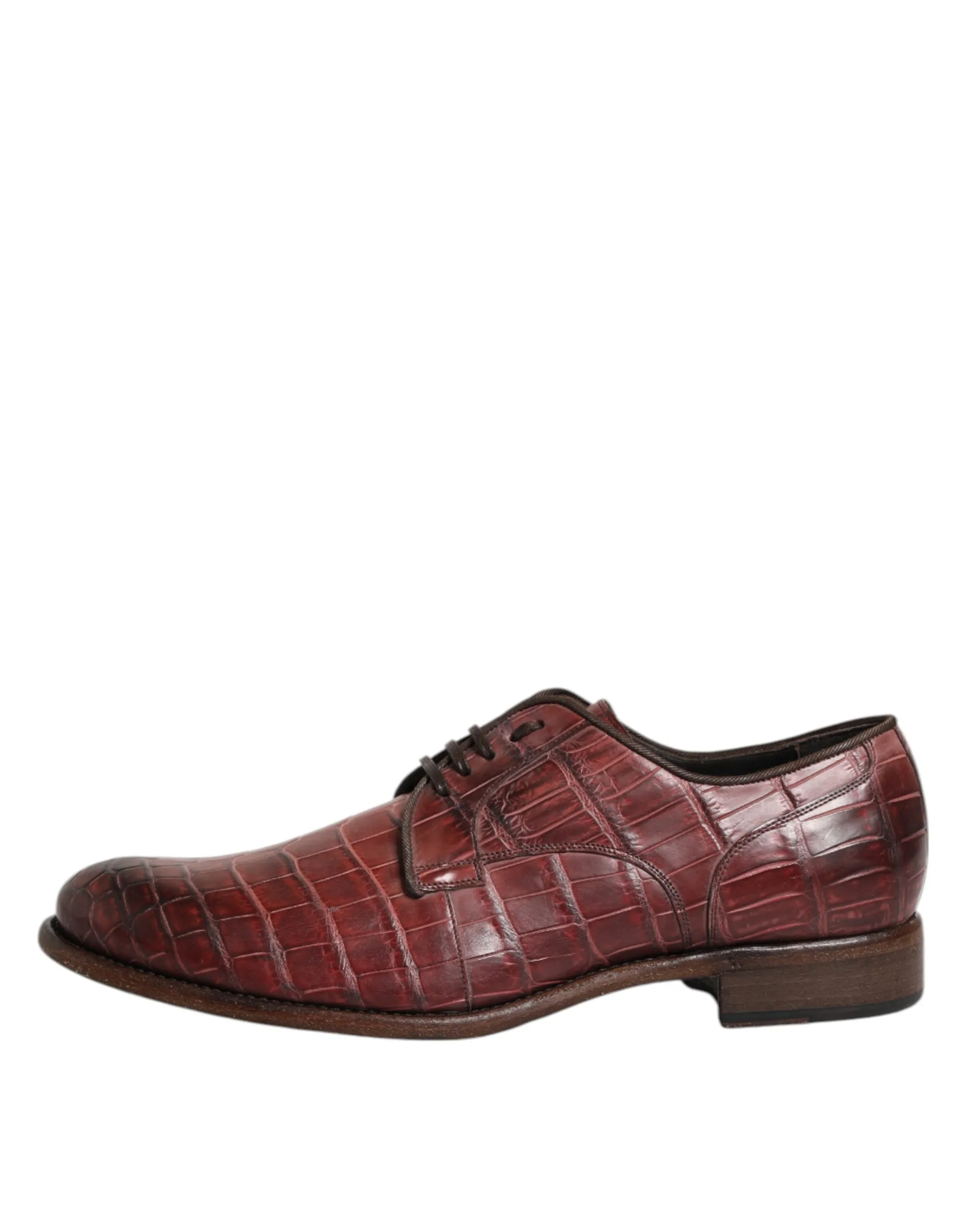 & Lace Burgundy Derby Durable Dolce Shoes Leather Dress Gabbana Machine learning Up