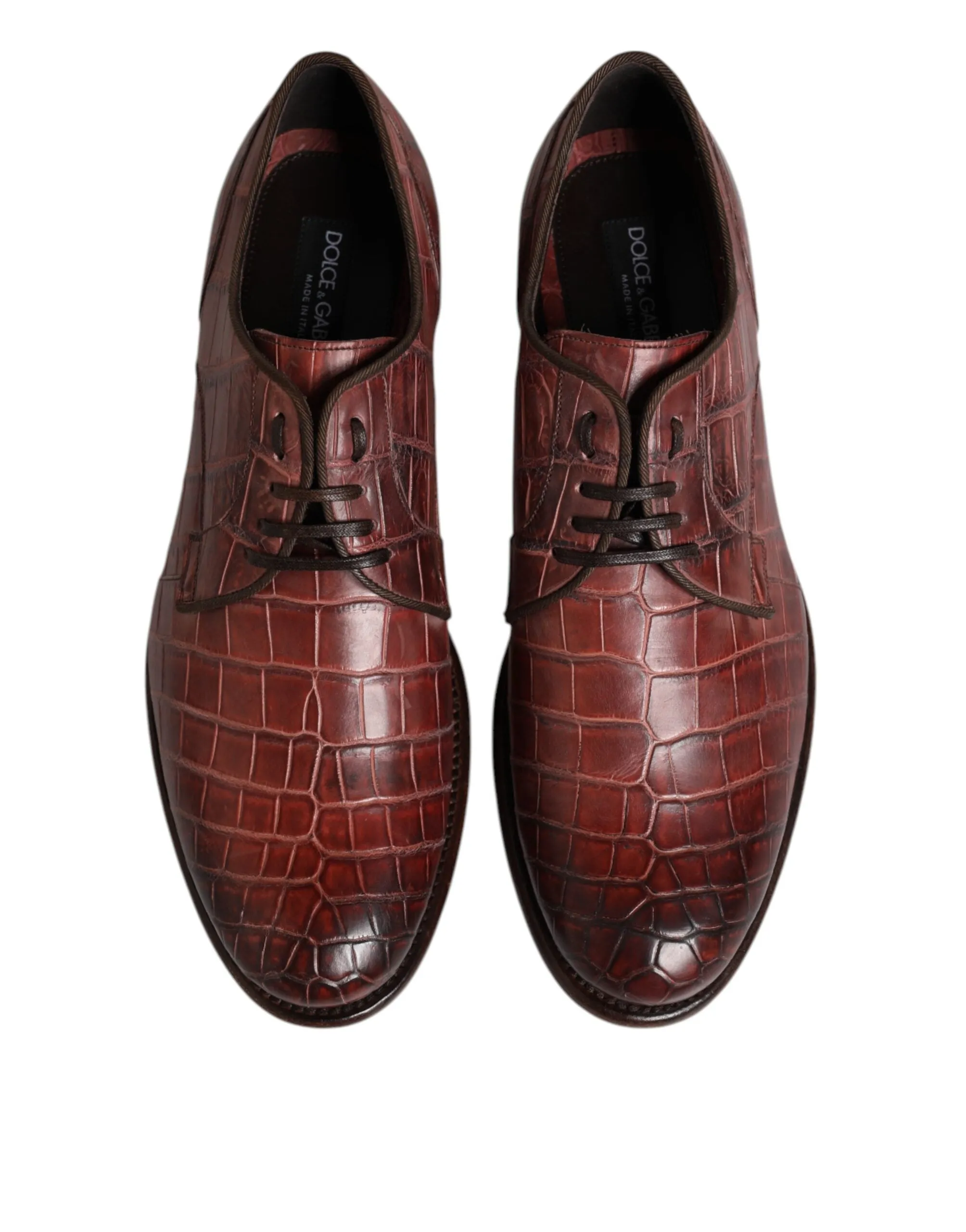 & Lace Burgundy Derby Durable Dolce Shoes Leather Dress Gabbana Machine learning Up