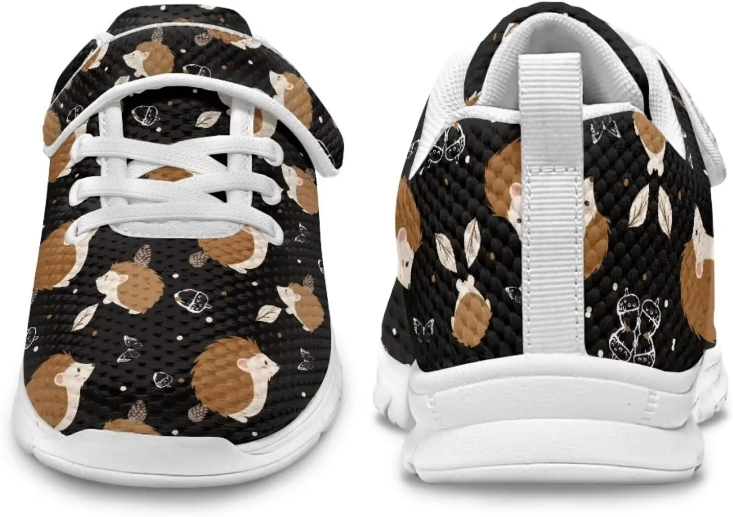 Athletic Sneaker for Boys Girls Casual Hiking Shoes Non Slip Tennis Fitness Walking Strap Sneakers