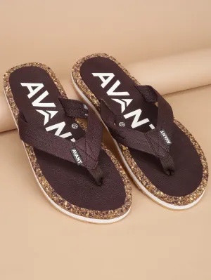 Avant Men's Crux Flip Flops - Brown