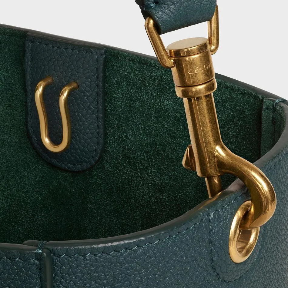 Bag Grained High-discount End-of-season Sangle Bucket Calfskin In Amazone Soft Celine