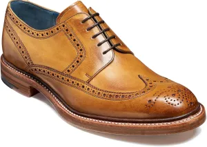 BARKER Bailey Men's Handmade Leather Brogue Oxford Dress Shoes - Timeless Elegance & Superior Craftsmanship - Formal & Business Wear