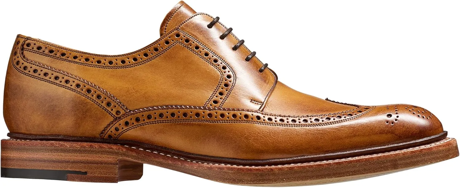 BARKER Bailey Men's Handmade Leather Brogue Oxford Dress Shoes - Timeless Elegance & Superior Craftsmanship - Formal & Business Wear