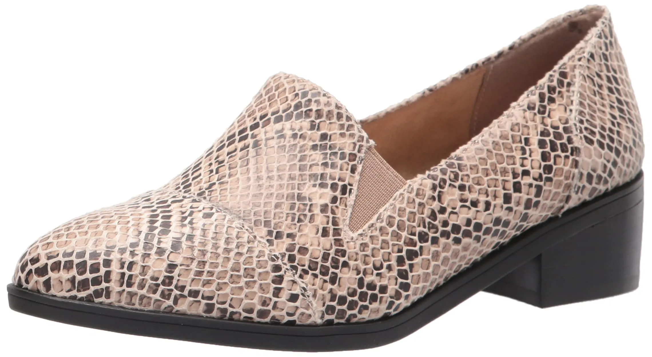 Bella Vita Women's Ohara Loafer, Natural Snake, 9.5 Wide
