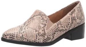 Bella Vita Women's Ohara Loafer, Natural Snake, 9.5 Wide