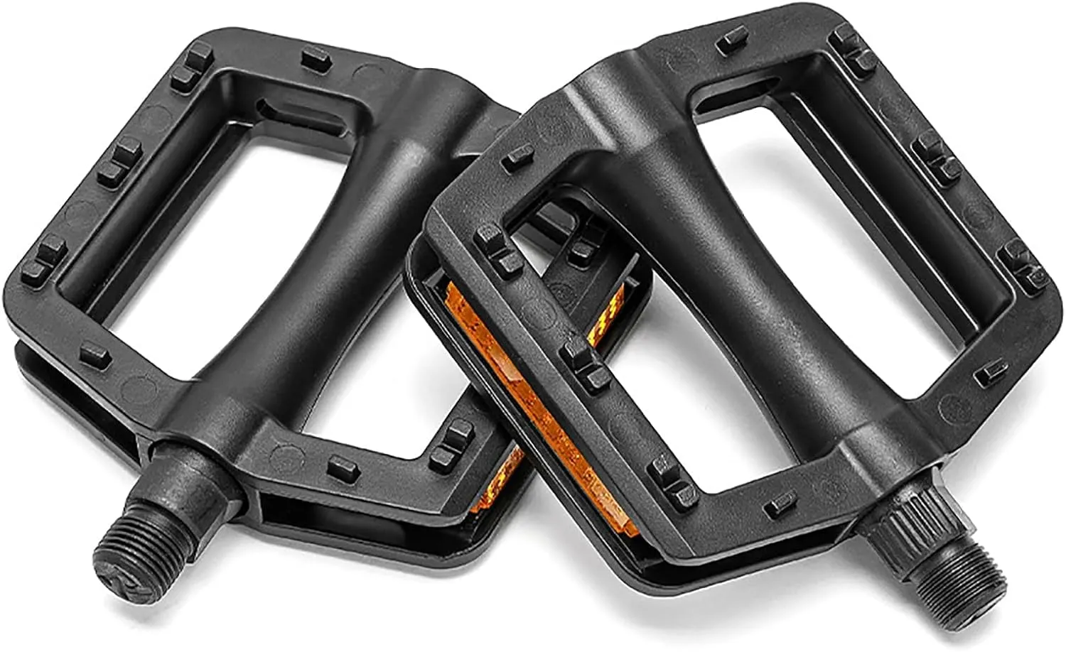 Bike Pedals for Merida Big Trail, Non-Slip Platform Pedals Bicycle Pedal with Safety Reflector, Durable Lightweight Bicycle Flat Pedals