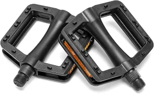 Bike Pedals for Merida Big Trail, Non-Slip Platform Pedals Bicycle Pedal with Safety Reflector, Durable Lightweight Bicycle Flat Pedals