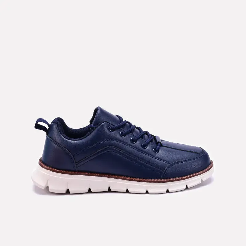 Blue Soft Sole Sneakers Men 0120543