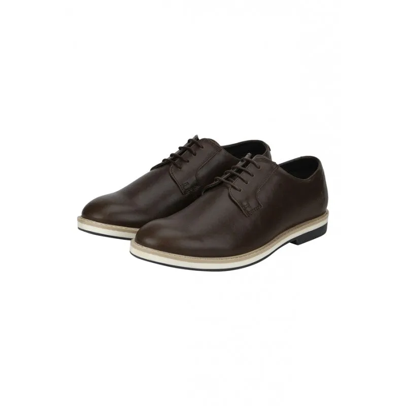 Bond Street by Red Tape Men Brown Derby Shoes
