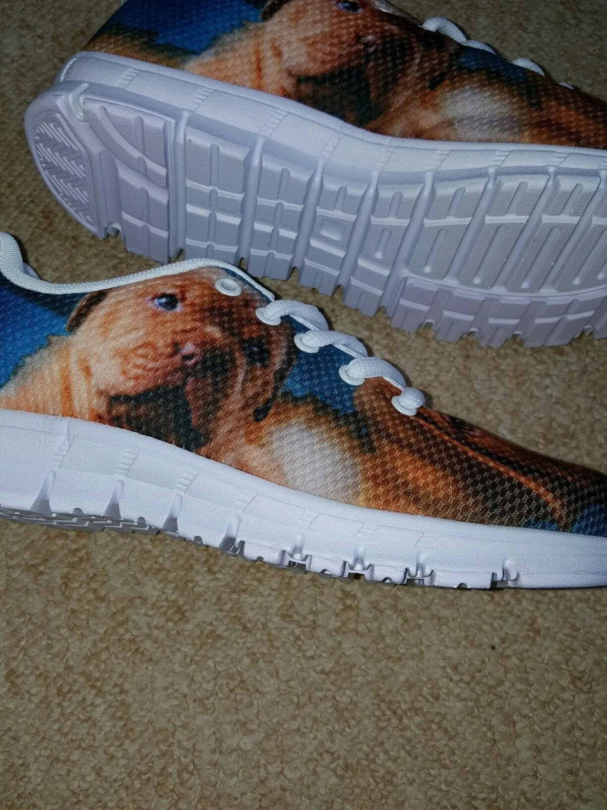 Bordeaux Mastiff (French Mastiff) Running Shoe For Women- Free Shipping