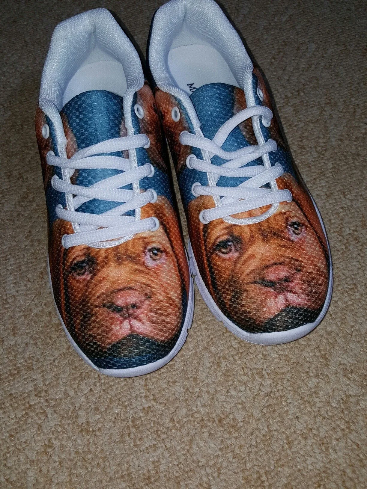Bordeaux Mastiff (French Mastiff) Running Shoe For Women- Free Shipping