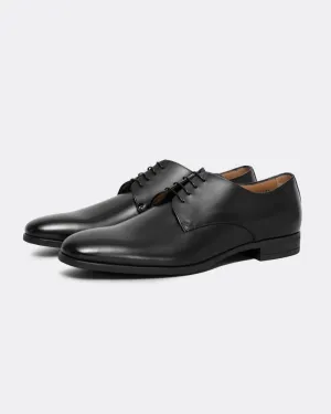 BOSS Orange Kensington Mens Leather Derby Shoes With Rubber Sole