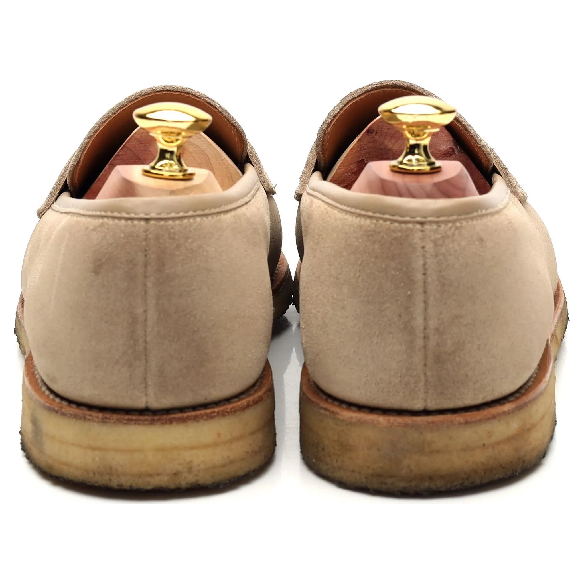 'Boston' Beige Suede Loafer UK 7 E