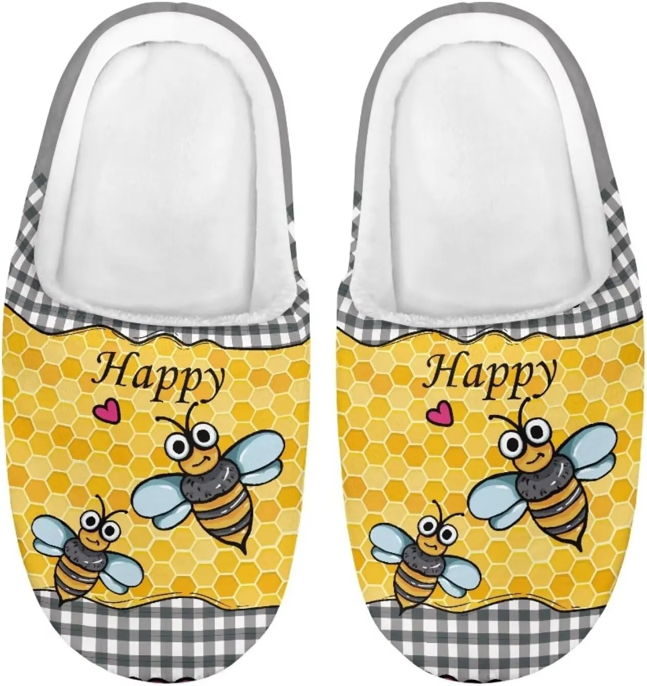 Boys Girls House Slippers Kids Animal Winter Slippers Soft Plush Warm Slippers Indoor Non Slip Fuzzy Flat Shoes Size 9-15