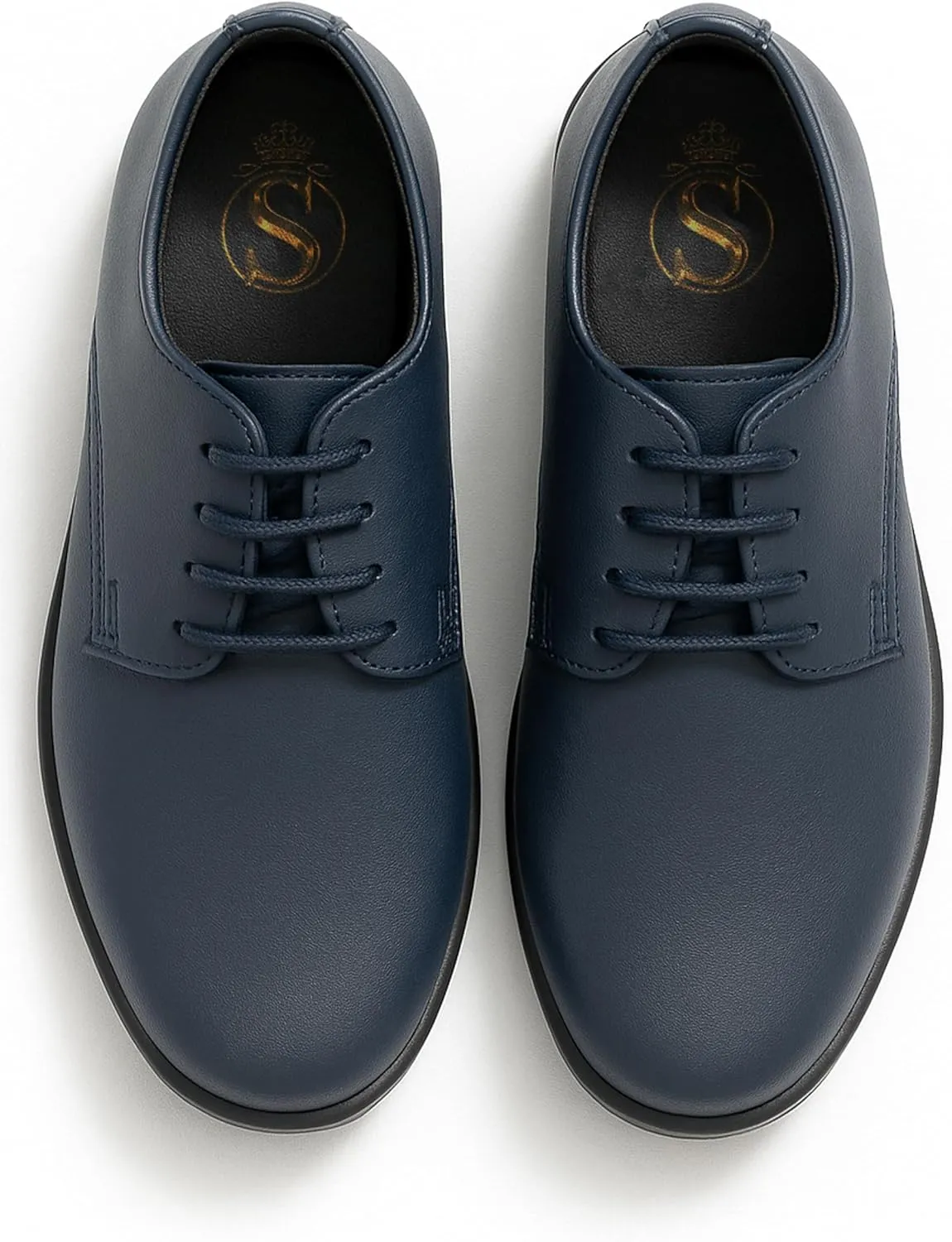 Boys' Lace Up Derby Dress Shoes - Communion Wedding Prom Formal Footwear
