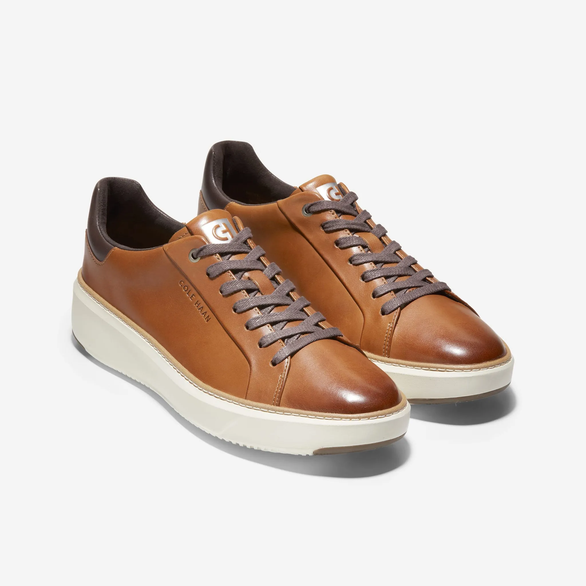 British Tan GrandPrø Topspin Sneakers - Cole Haan