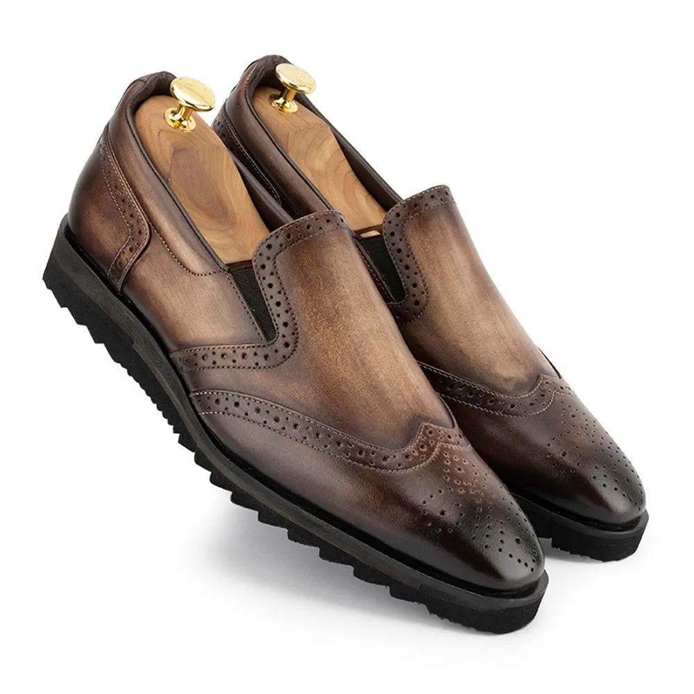 Brown Patina Extralight Loafer