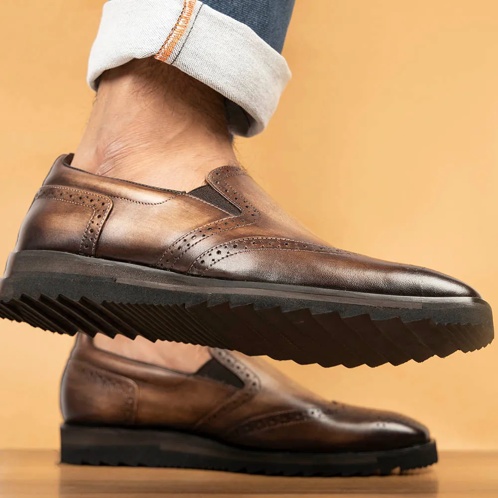 Brown Patina Extralight Loafer