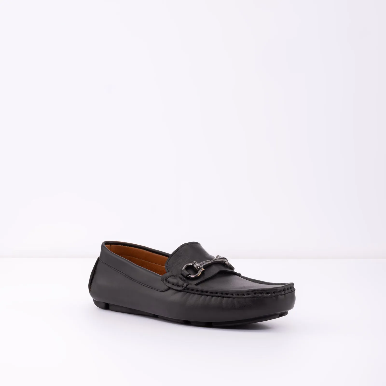 CAIRNS-TR Erkek Siyah Loafer
