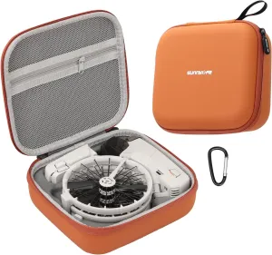 Carrying Case for DJI Flip, Portable Travel Storage Bag for DJI Flip Drone Accessories (Orange)