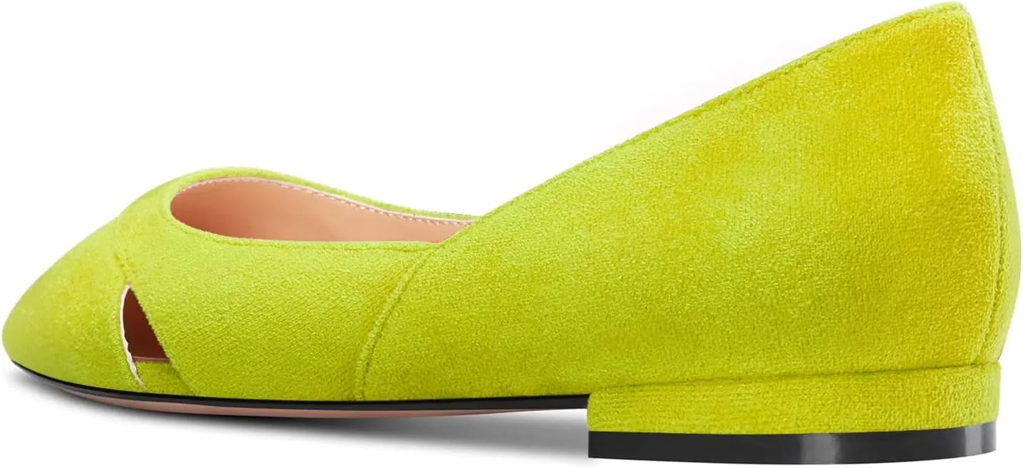 Castamere Women Low Heel Pointed Toe Slip-on Pumps Wedding Classic 0.4 Inches Heels