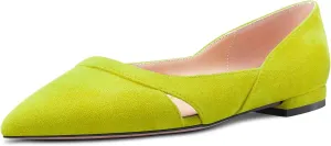 Castamere Women Low Heel Pointed Toe Slip-on Pumps Wedding Classic 0.4 Inches Heels