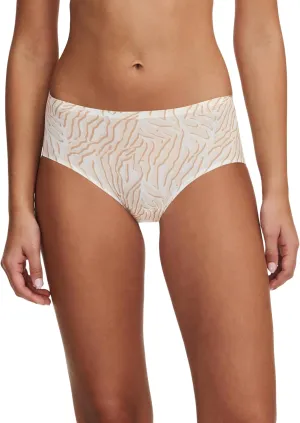 Chantelle Women's Soft Stretch One Size Regular Rise Hipster, Desert Sand Print