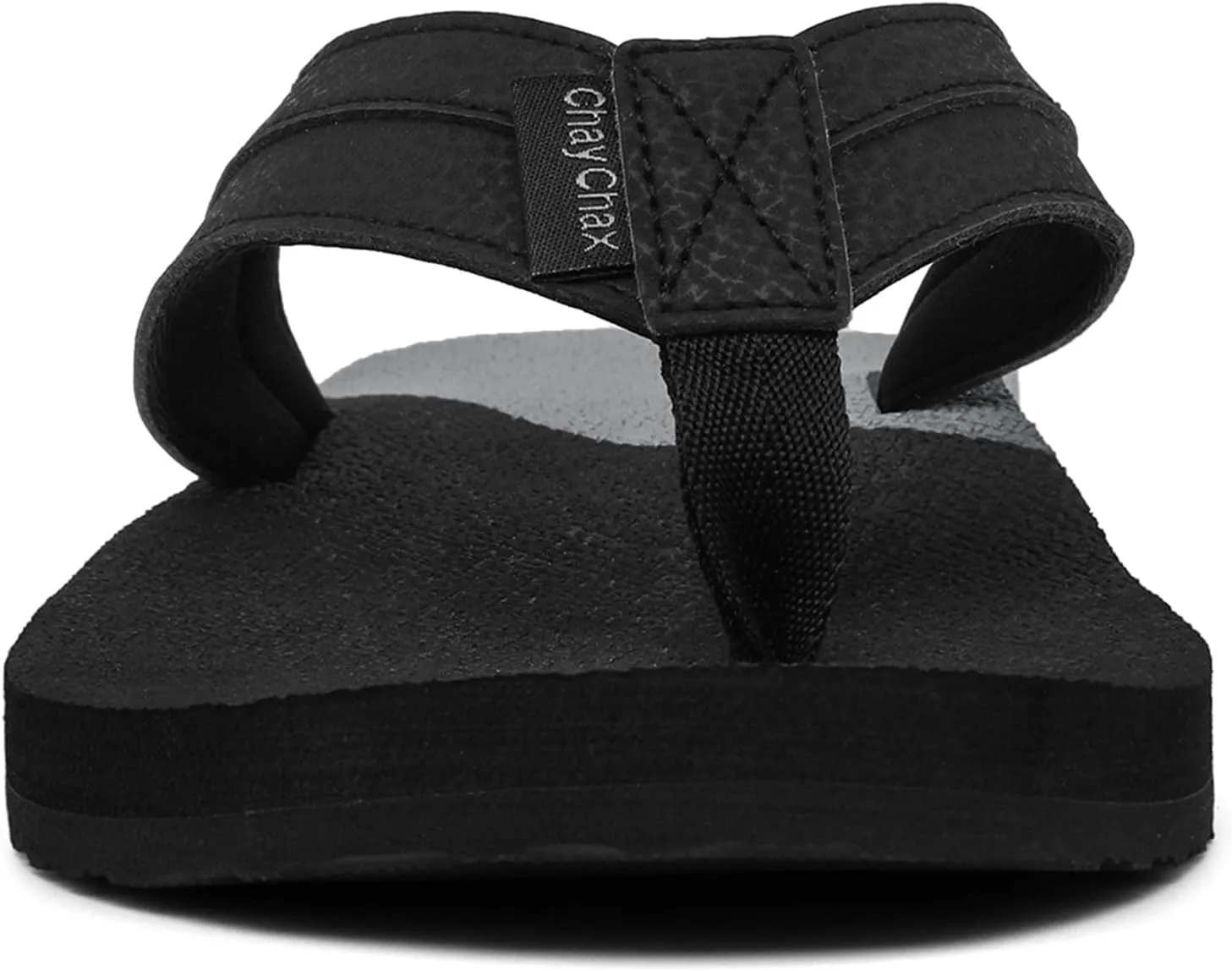 ChayChax Mens Flip Flops Arch Support Comfort Beach Thong Sandals with Ultra Cushion Footbed