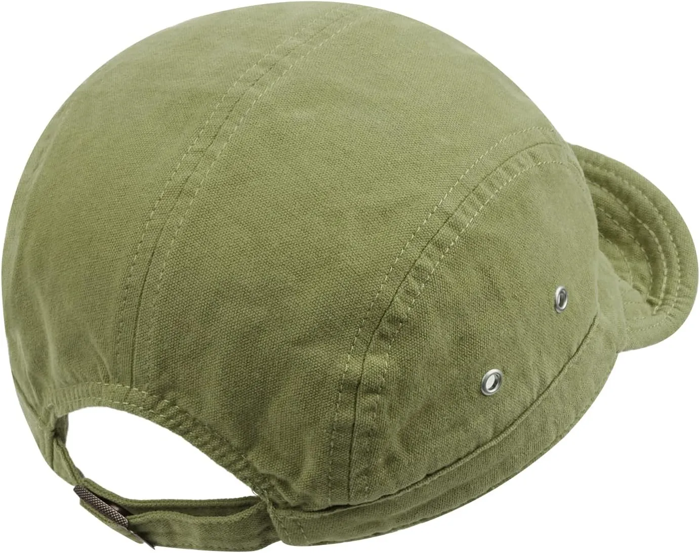 CLAPE Short Brim Baseball Cap 5 Panel Hat Soft Short Bill Trucker Cap Flat Snapback Hats Casual Outdoor Fitted Cap Dad Hats