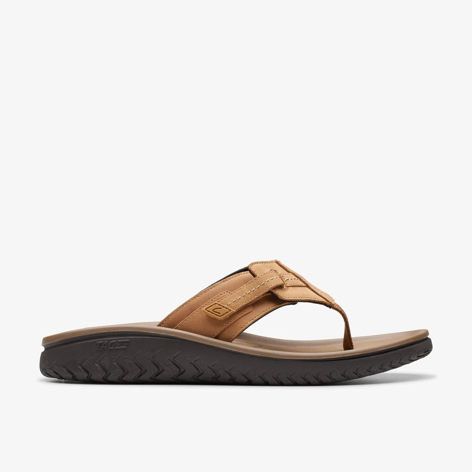 Clarks Men's Wesley Sun Beeswax | Black | Tan
