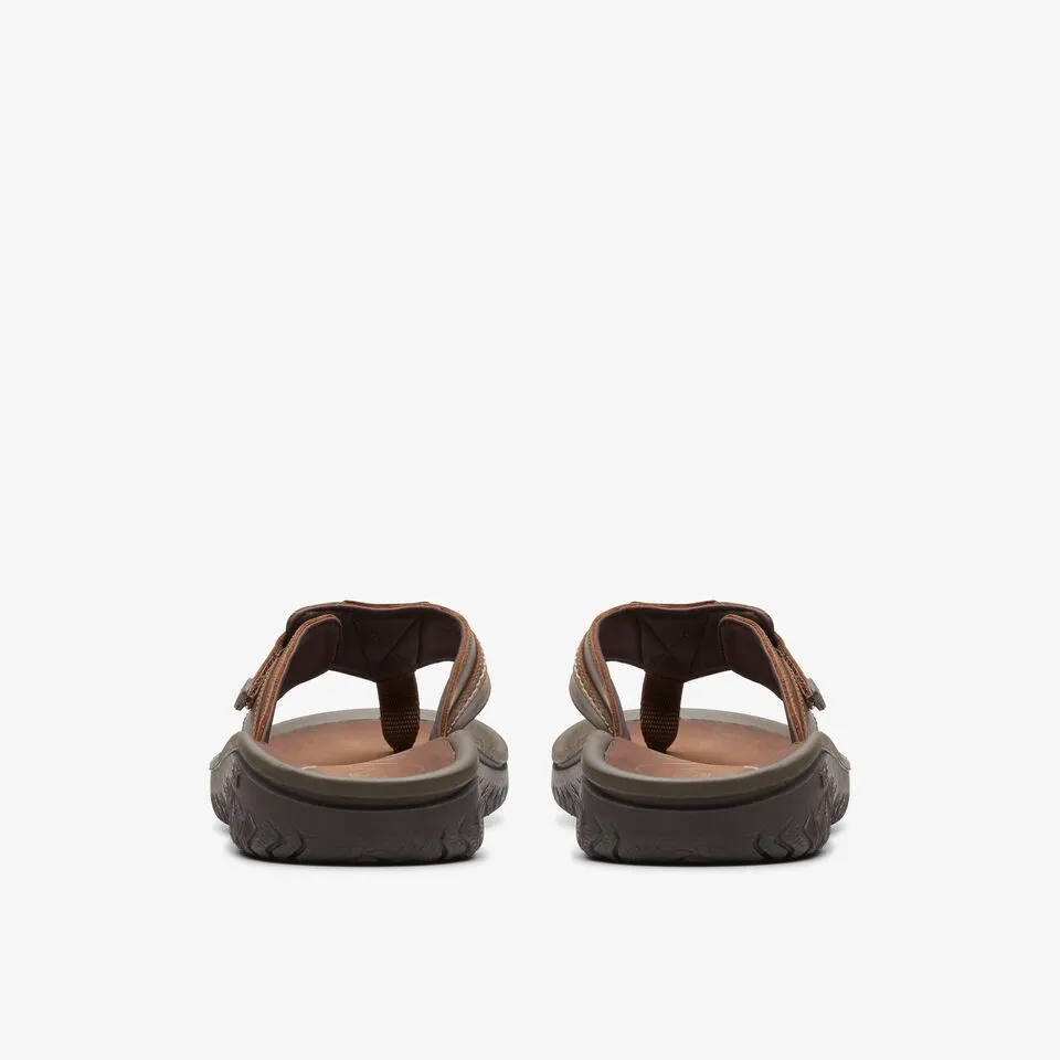 Clarks Men's Wesley Sun Beeswax | Black | Tan