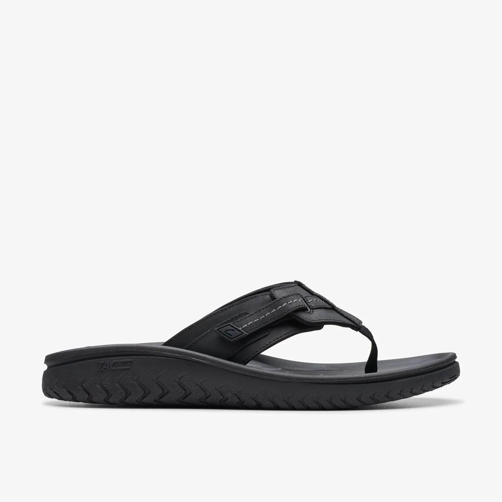 Clarks Men's Wesley Sun Beeswax | Black | Tan