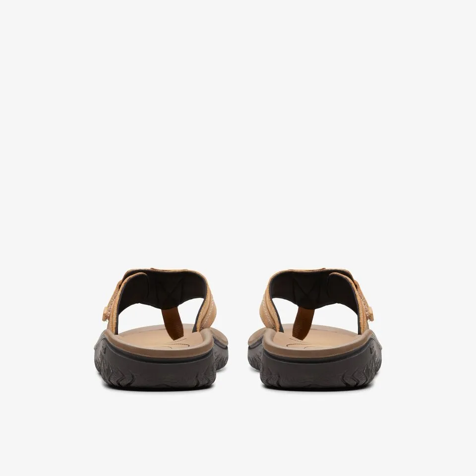 Clarks Men's Wesley Sun Beeswax | Black | Tan
