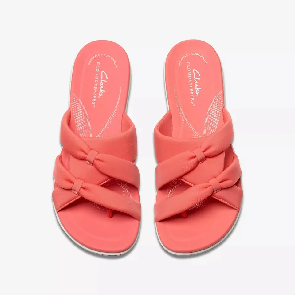 Clarks Women's Breeze Rae Cam Bright Coral 26181850