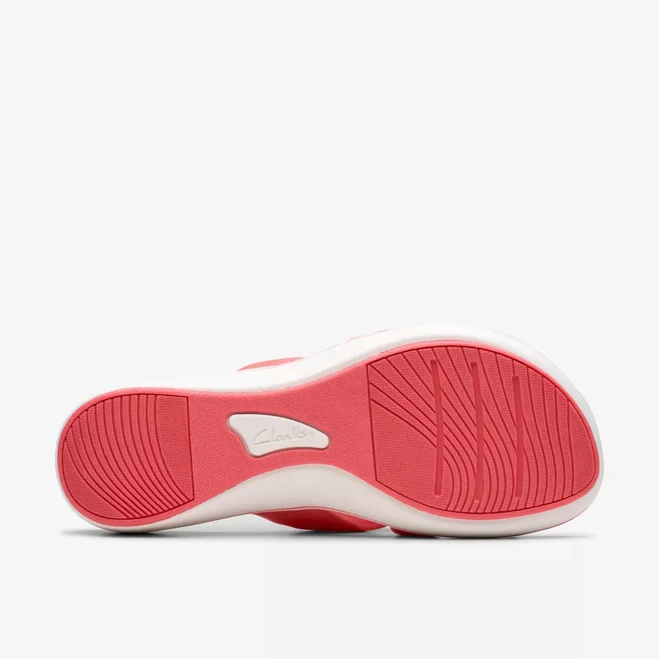 Clarks Women's Breeze Rae Cam Bright Coral 26181850