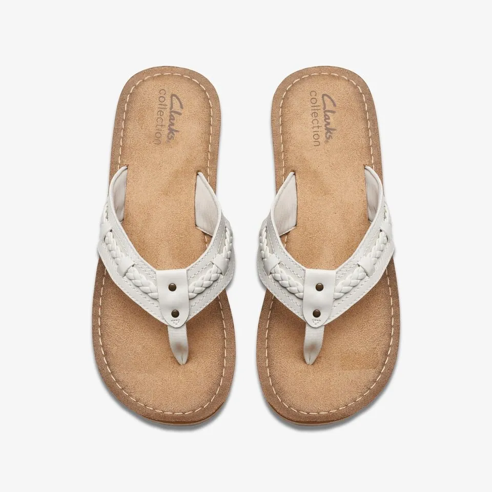 Clarks Women's Fenner Nerice Off White 26177133