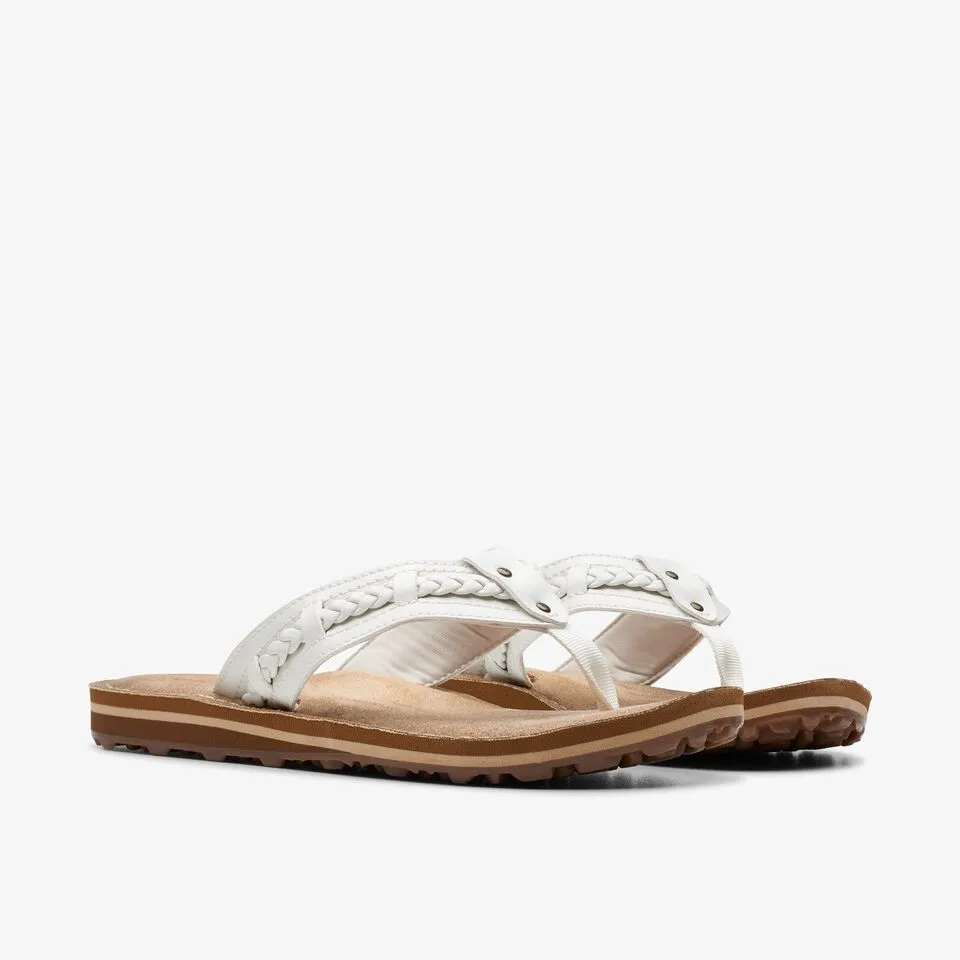 Clarks Women's Fenner Nerice Off White 26177133