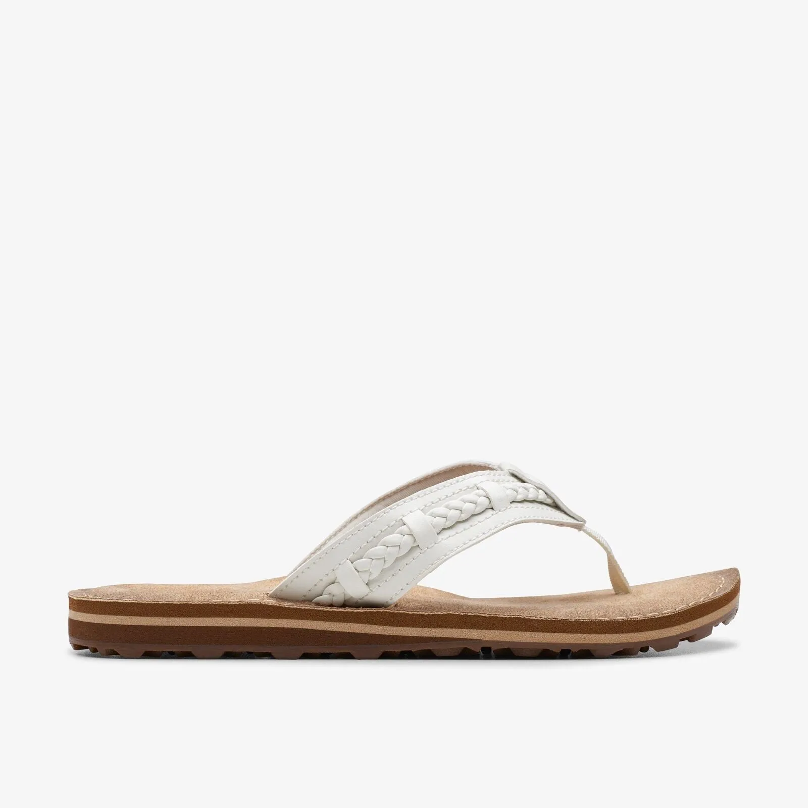 Clarks Women's Fenner Nerice Off White 26177133