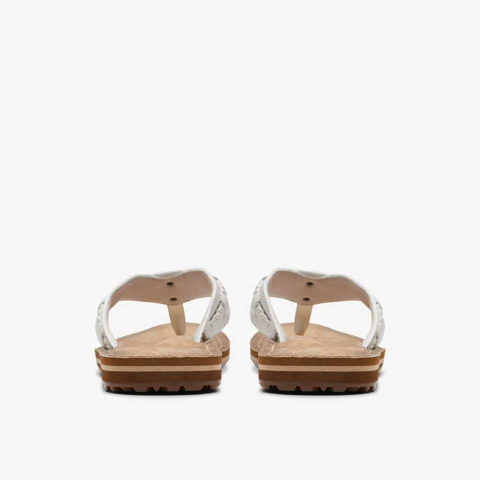 Clarks Women's Fenner Nerice Off White 26177133