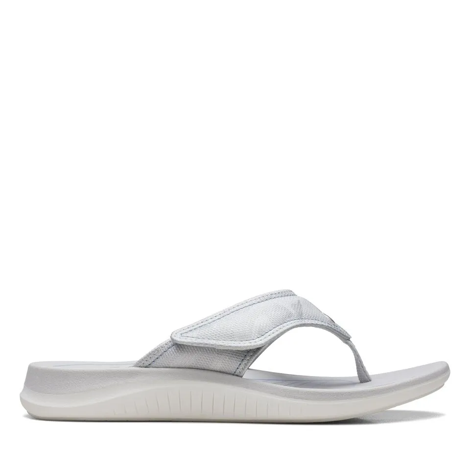 Clarks Women's Glide Post H Bright Blue | Metallic